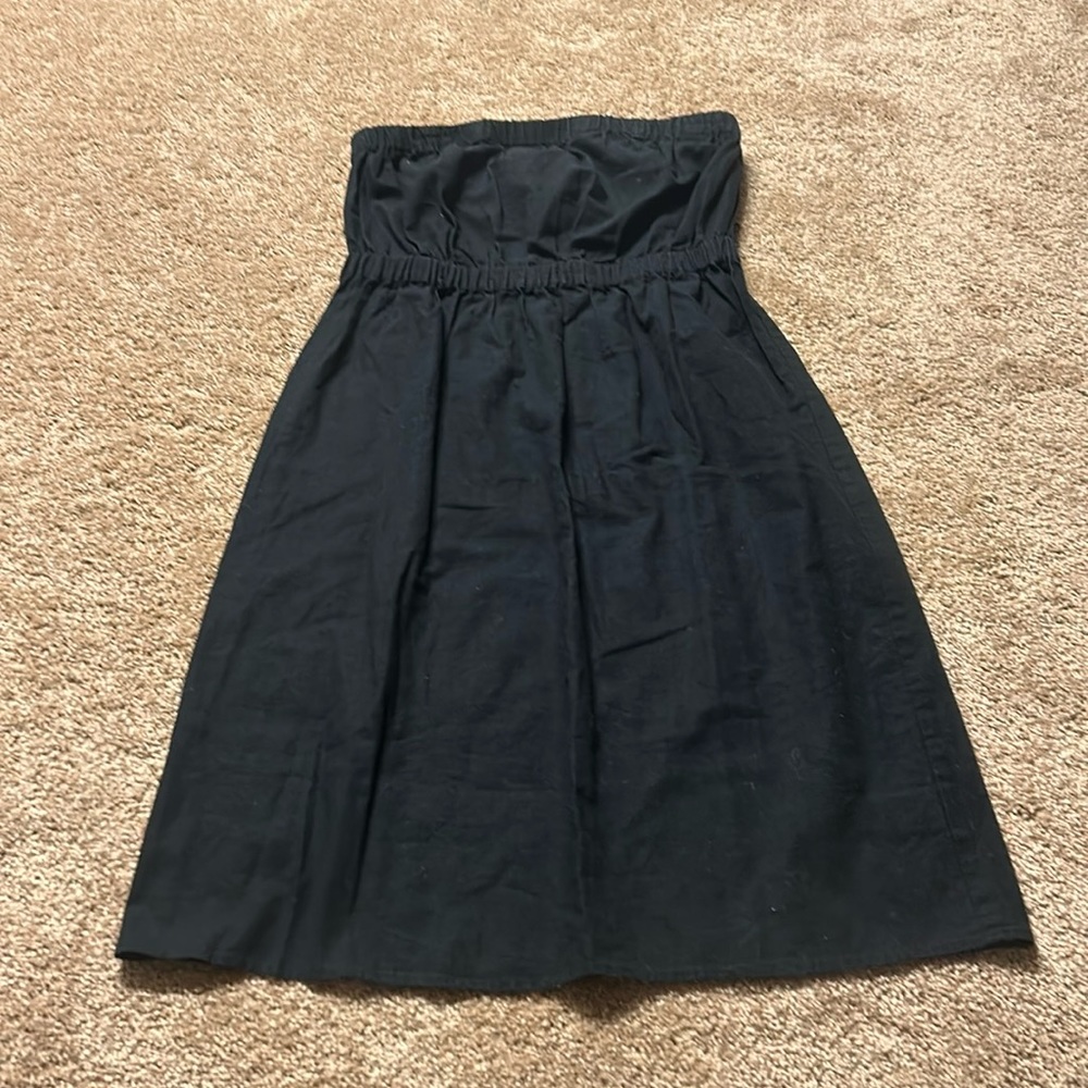 Mossimo Strapless Black Dress
